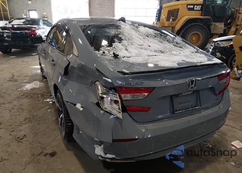 2022 Honda Accord Hybrid Sport z USA, uszkodzony, nr VIN 1HGCV3F22NA038079